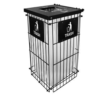 RGU-1836-T Clean Grid™ Fully Collapsible Receptacle