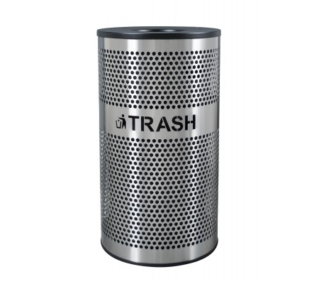 VCT-33 PERF SS Venue Collection™ Waste Receptacle