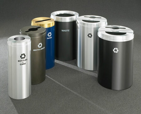 Single Stream Recycle Receptacles